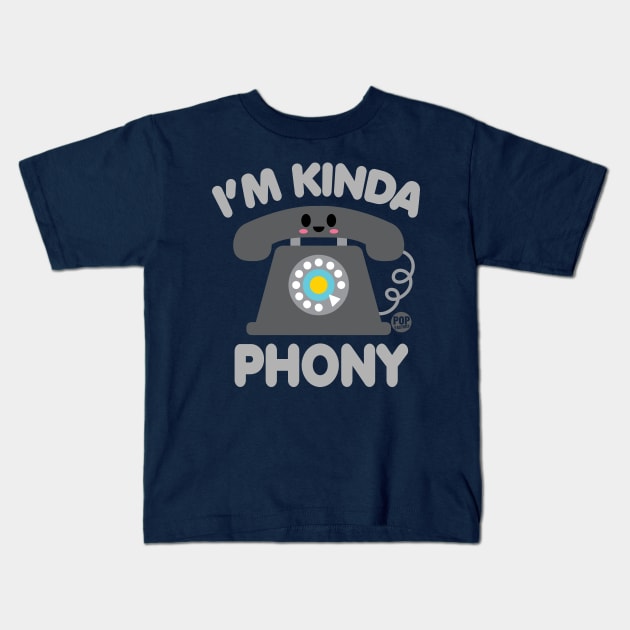 PHONY Kids T-Shirt by toddgoldmanart